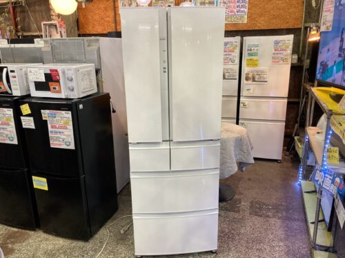 リサイクルショップ愛品館市原店で買取をした三菱のMR-R46H-Wの6ドア冷蔵庫
